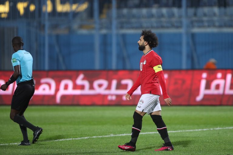 How many goals has Mohamed Salah scored with the Egyptian national team?